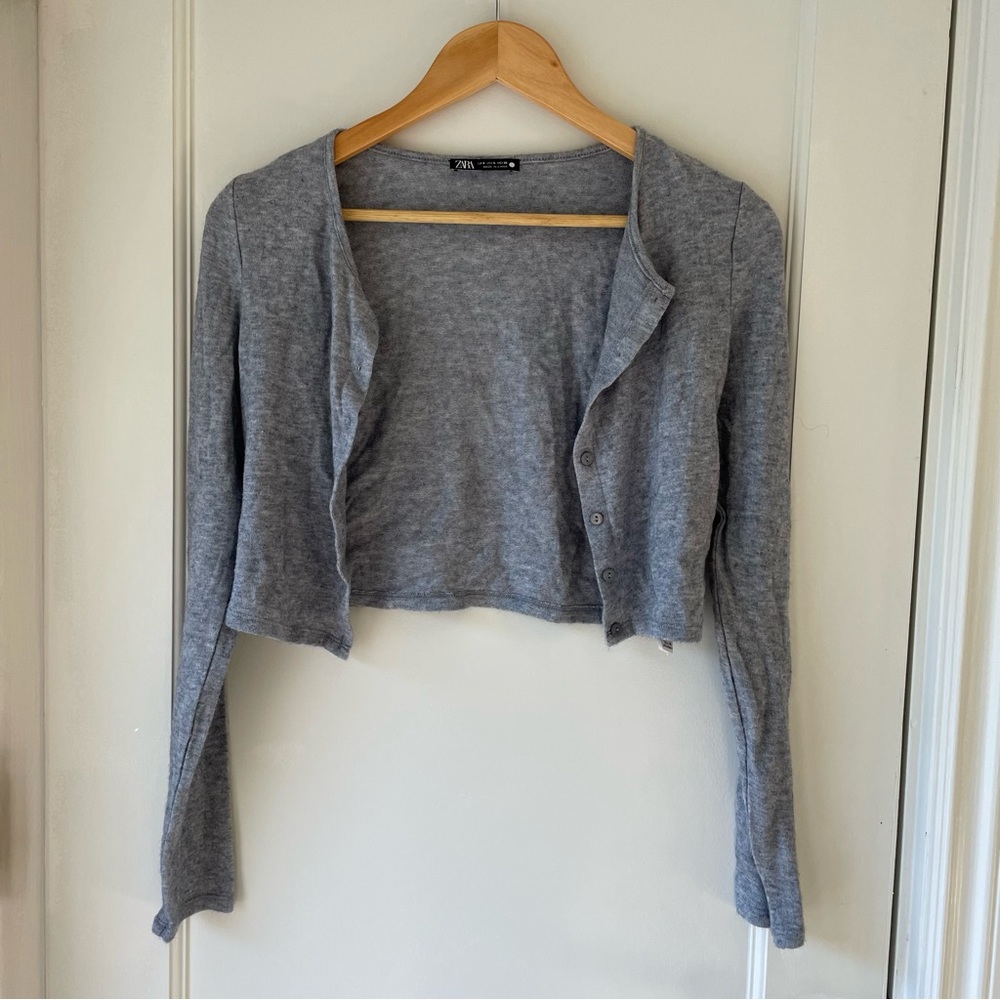 Zara Mini Blue Cardigan